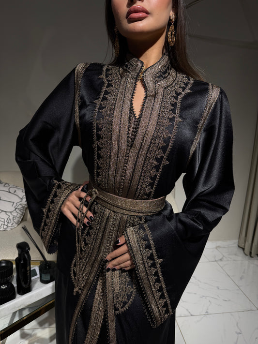 Takchita in Silk Drap Fabric